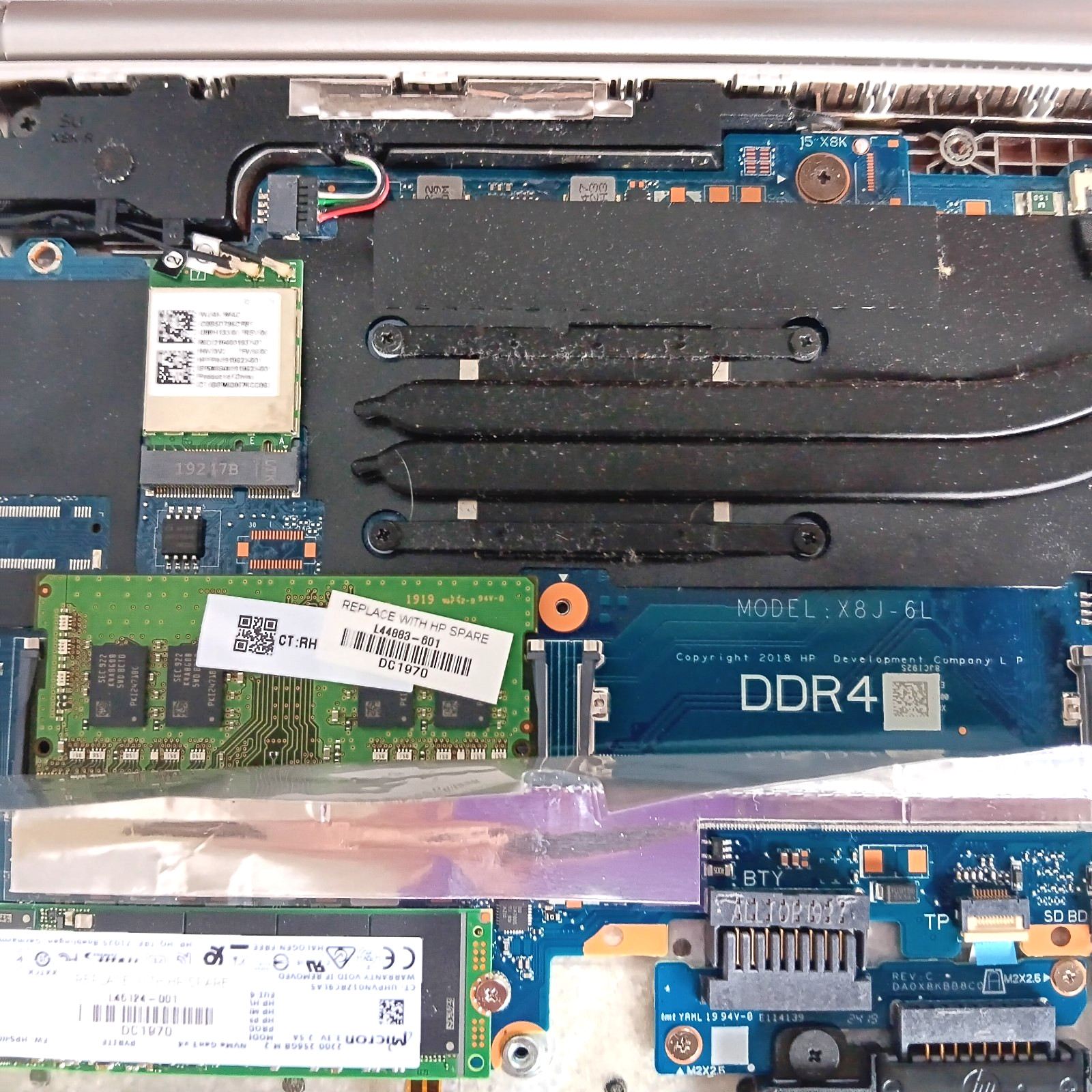 HP ProBook 450 G6 15.6″ Laptop 256GB M.2 SSD RAM No Charger Untested AS-IS