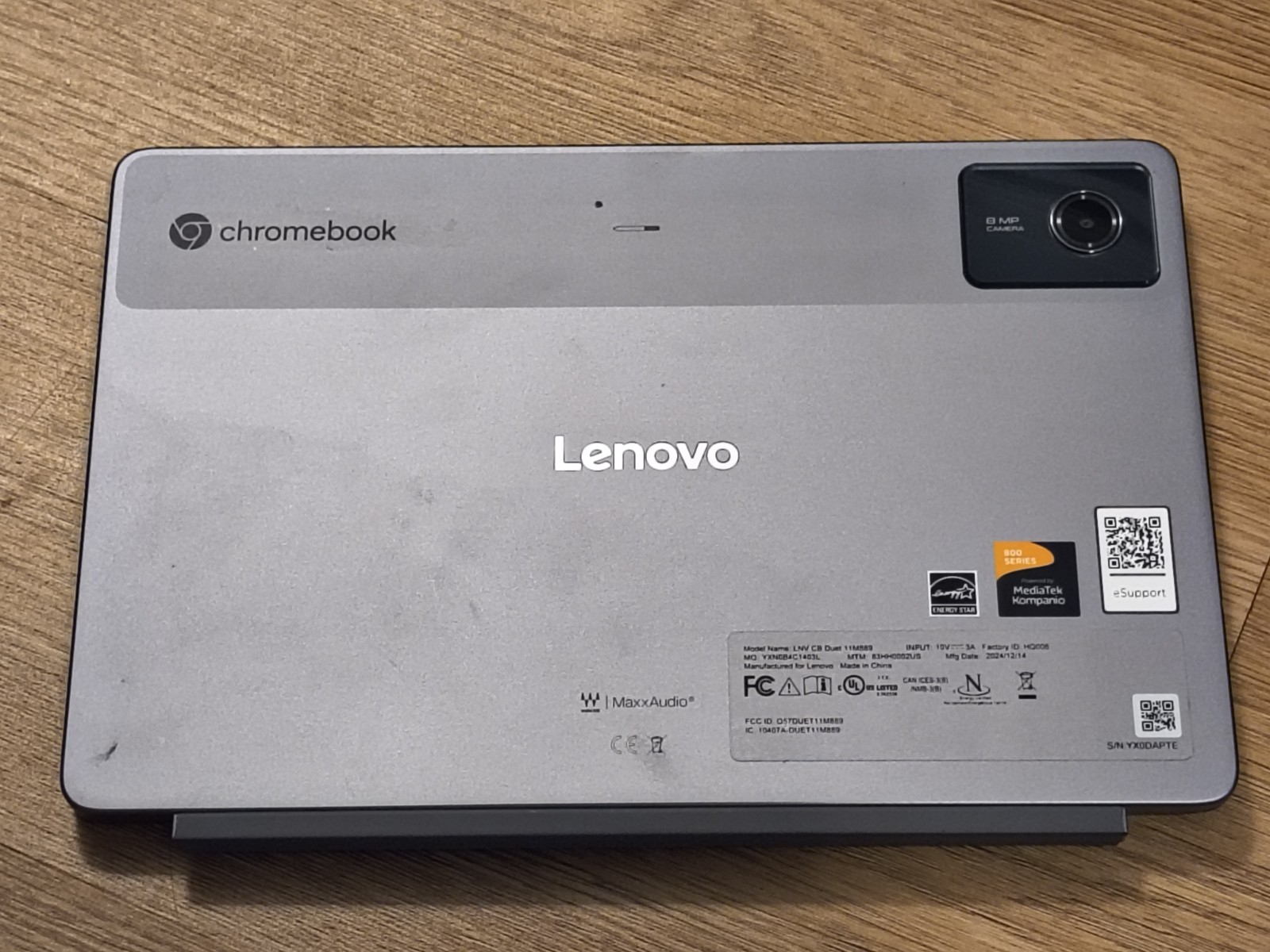 Lenovo – Duet 2-in-1 Chromebook 11″ 2K LCD Touchscreen Laptop