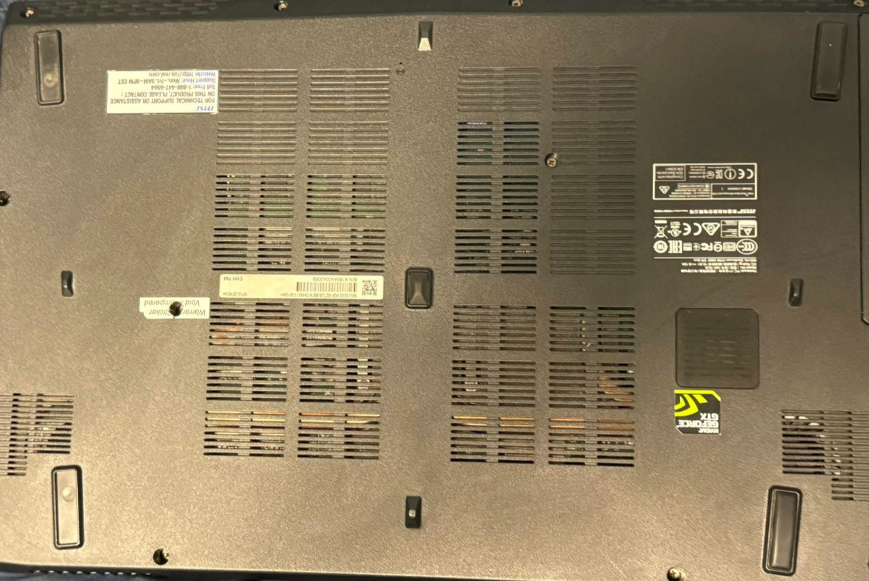 MSI GL62 6QF-627US Laptop FHD, I7-6700HQ, 12GB RAM, GTX-960M, 1TB HDD