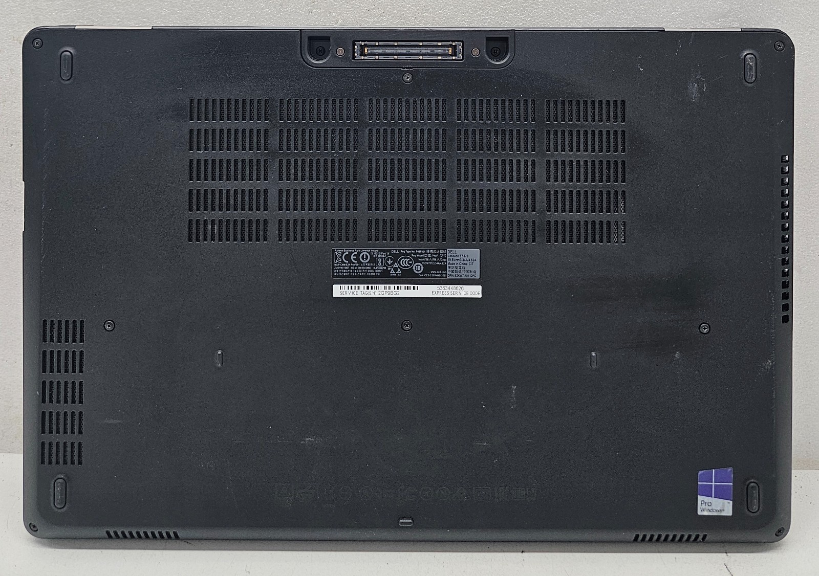 Dell Latitude E5570 15.6″ Laptop Intel Core i5-6300U NO RAM/HD/OS/POWER (FL)