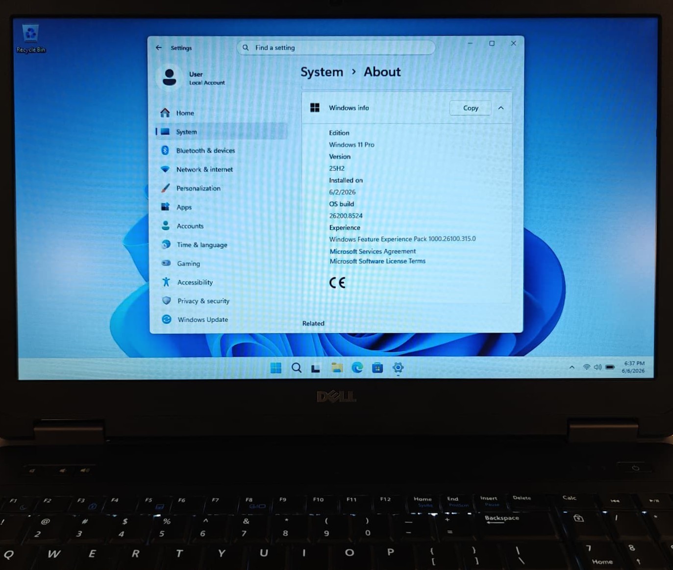 Dell Latitude E6540 i7-4910MQ 16GB RAM 500GB SSD Wifi 7 BT Win 11 Pro Office 365