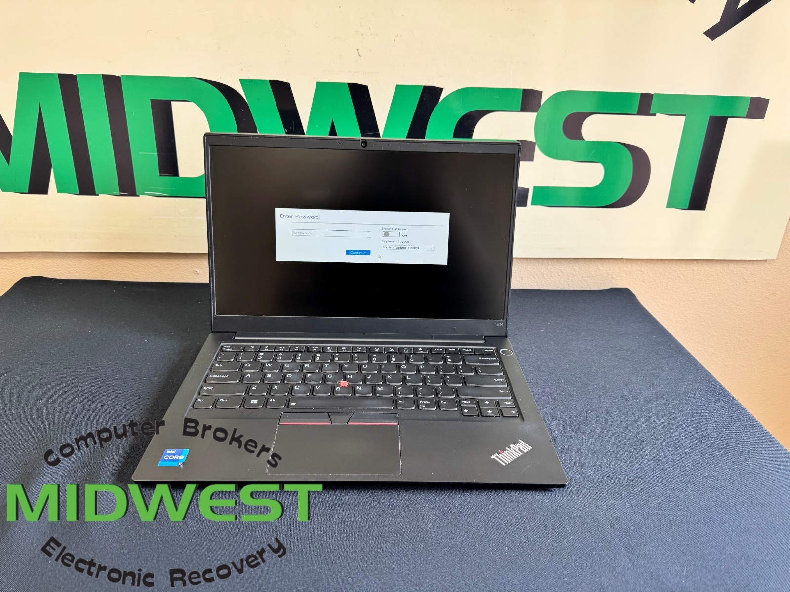 Lenovo ThinkPad E14 Gen 2 i7-1165G7 2.8GHz 16GB RAM (NO OS/HDD/SSD+BIOS Locked)