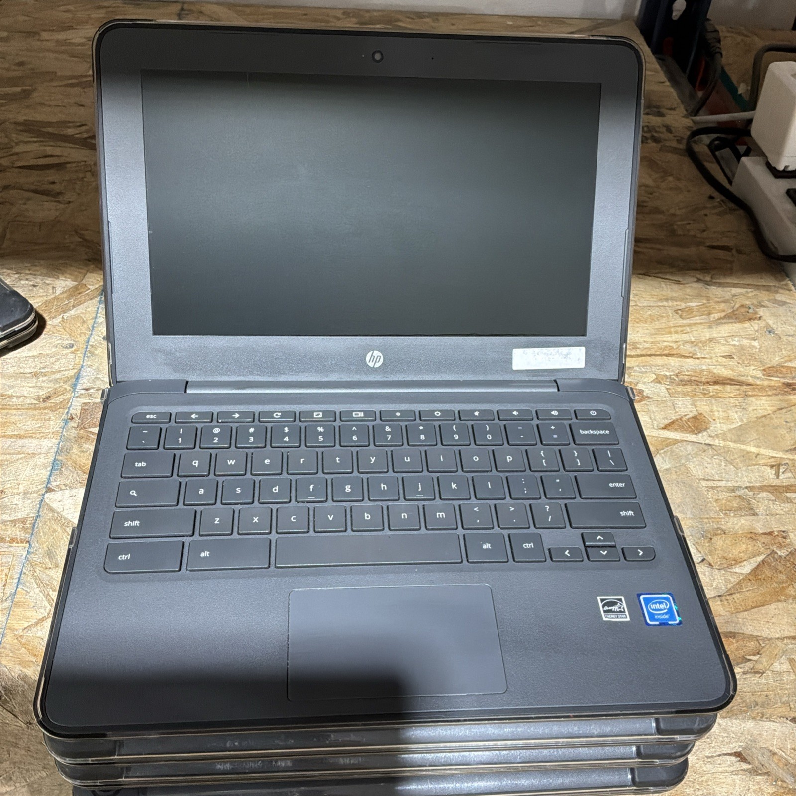 Lot Of 5! HP Chromebook 11 G6 EE 11.6″ 16GB N3350 ChromeOS, Black