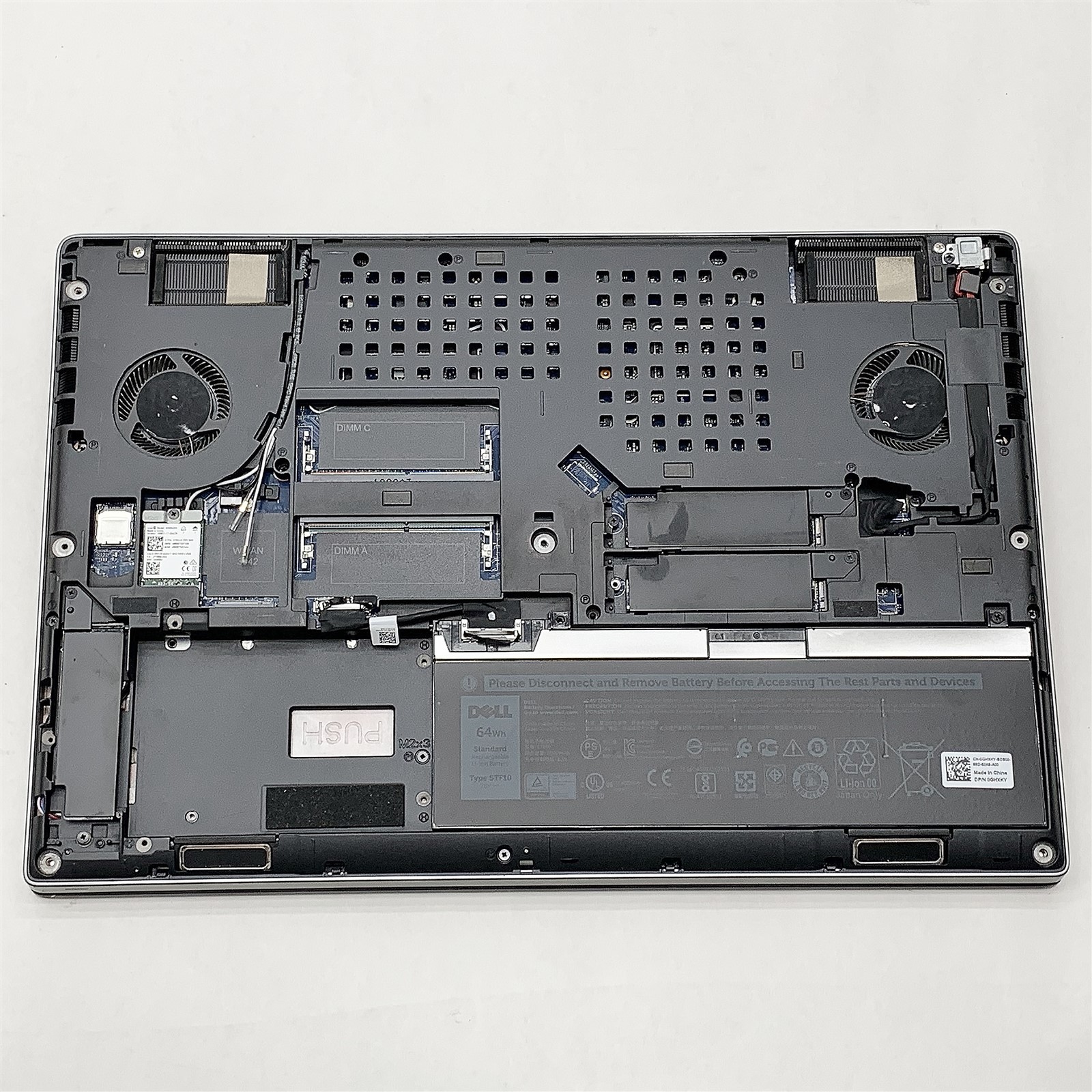 Dell Precision 7530 Laptop Intel i5 8400H 2.50GHZ 15.6″ FHD 16GB NO HDD Parts