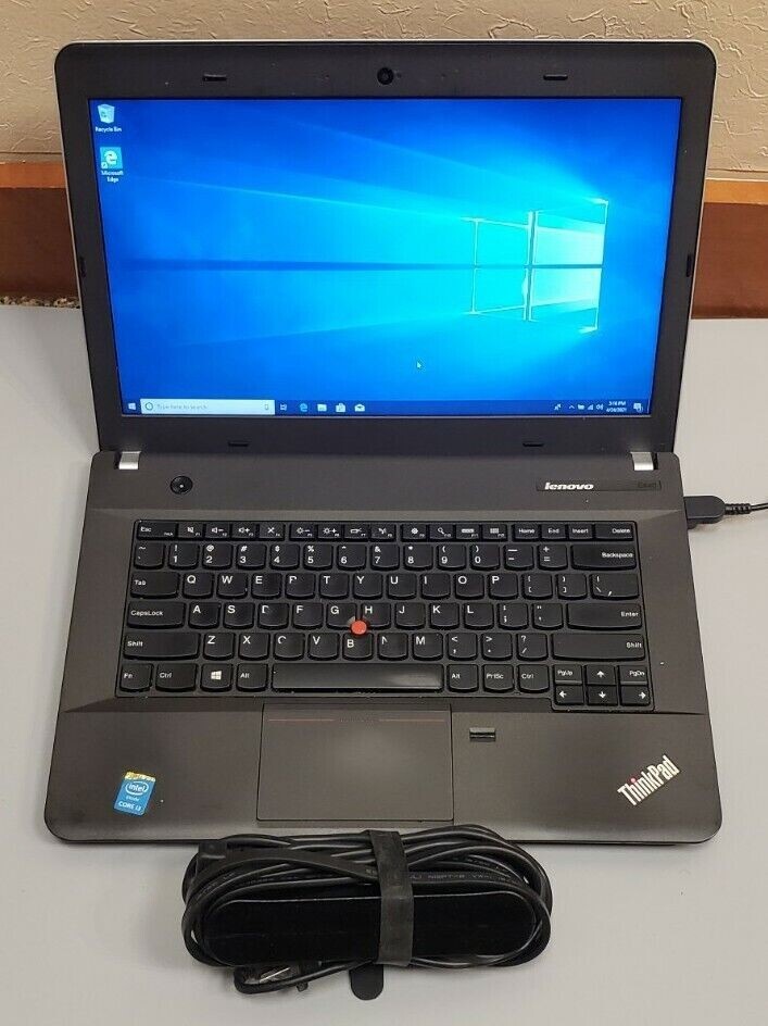 LENOVO THINKPAD E440 Intel Core i3-4000M 2.40GHz 4GB RAM 250GB WEBCAM WIN 10