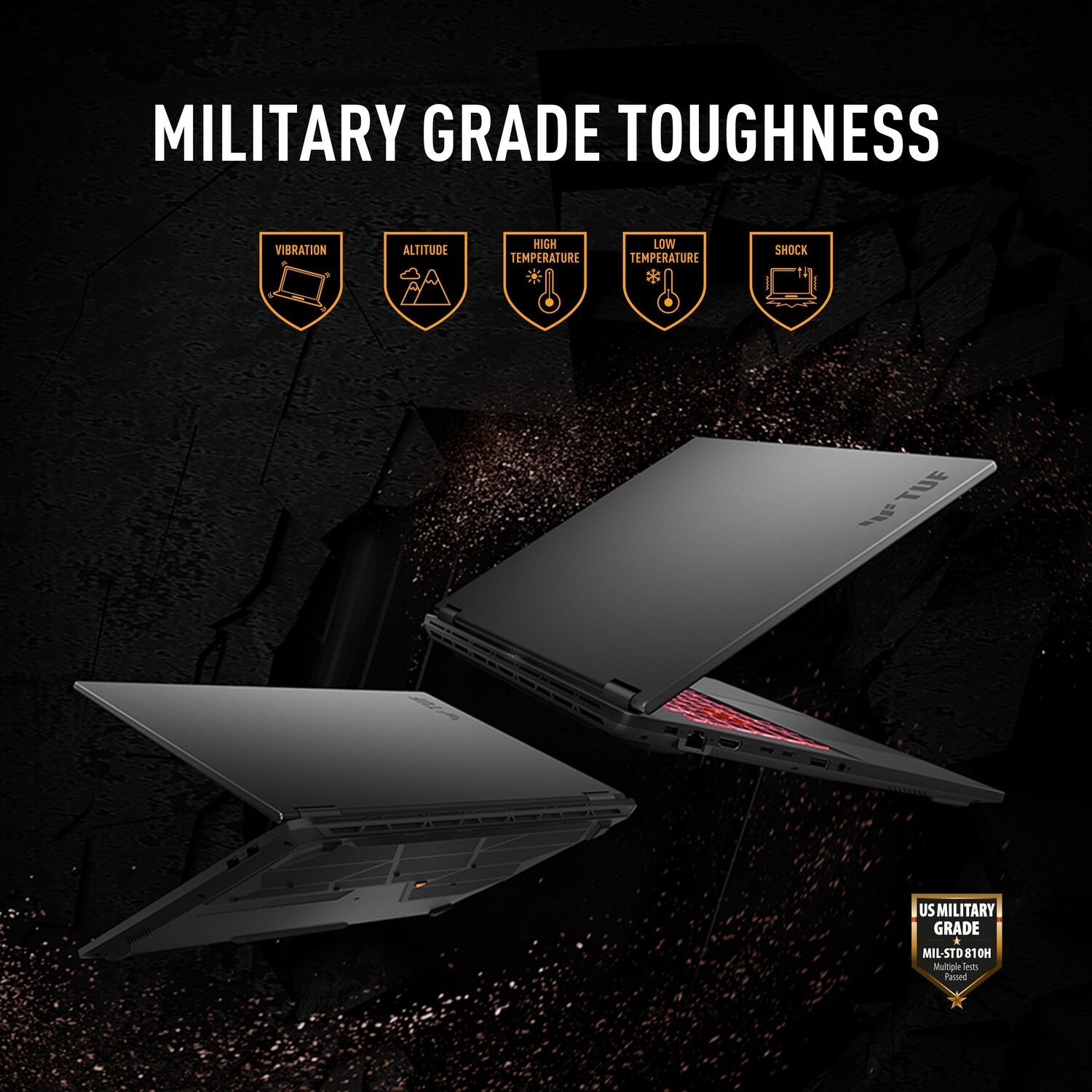 ASUS TUF Gaming A18 18″ FHD+ 144Hz Gaming Laptop AMD Ryzen 7 16GB 1TB Gray