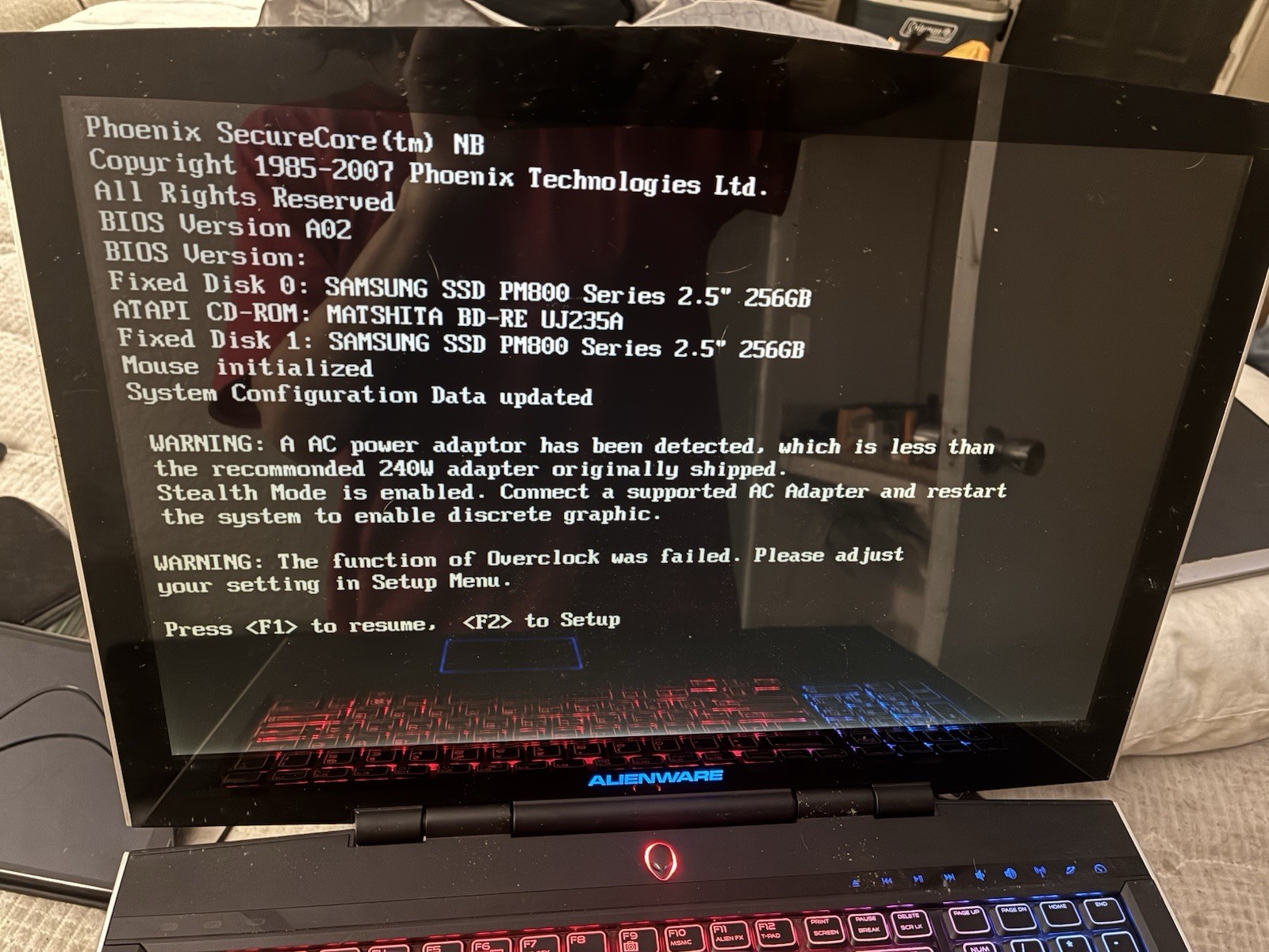 M17X (R1) ALIENWARE LAPTOP