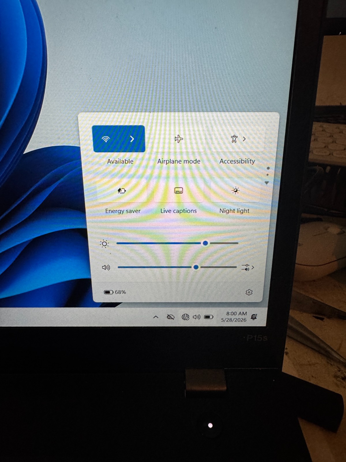 Lenovo Thinkpad P15s Gen1 Core I7-10510 500GB SSD 16GB RAM Laptop *Read #5818
