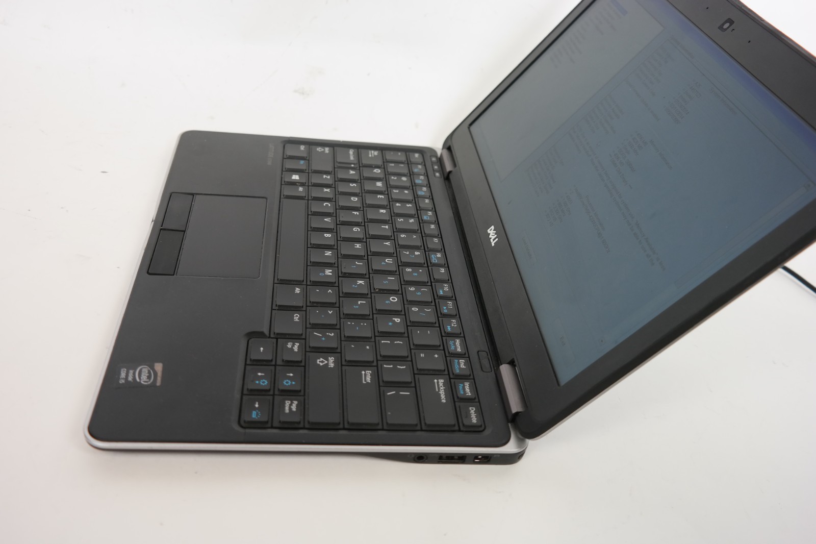 Dell Latitude E7240- intel i5 – 4GB RAM – No HDD – Boots to bios