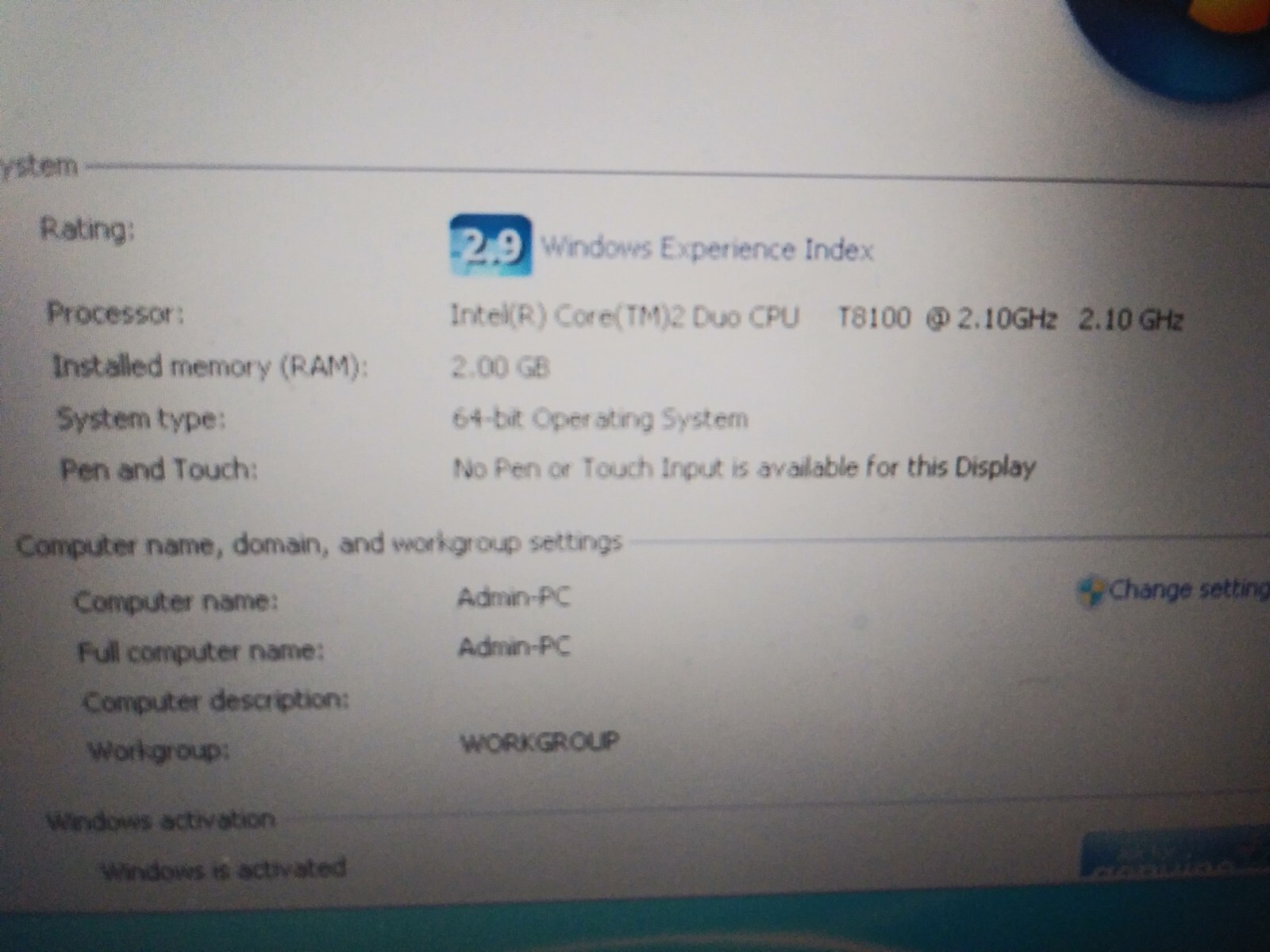 Lenovo thinpad T61 Laptop * Windows 7 * MS Office Suite