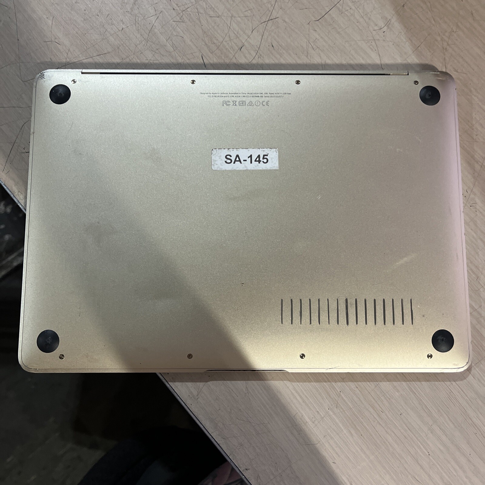 APPLE MACBOOK 12″ EARLY 2016 CORE M3-6Y30 1.1GHZ 8GB RAM 256SSD