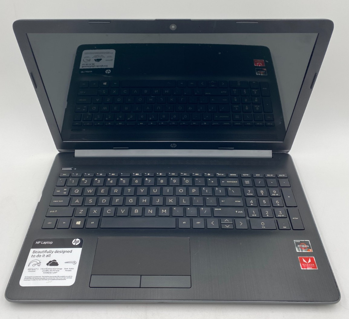 HP 15-DB005LOD Ryzen 3 2200 2.5GHz 250GB SSD 16GB DDR4 Gray Laptop Fair/S2/See