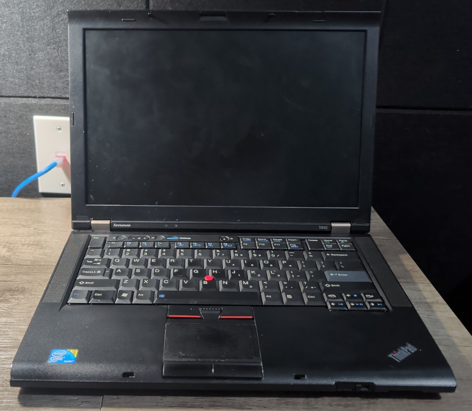 Lenovo ThinkPad T410 Laptop Intel I5-M520 (Untested)