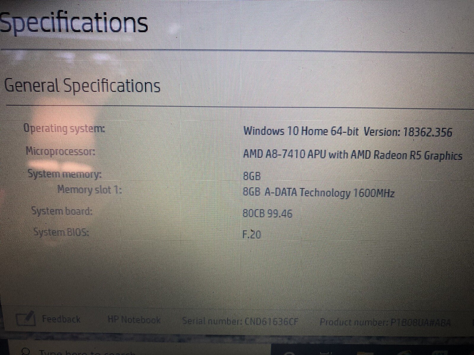 HP Notebook x2 10-p010wm 10.1″ (64GB, Intel Atom Quad-Core., 1.92GHz, 4GB)…