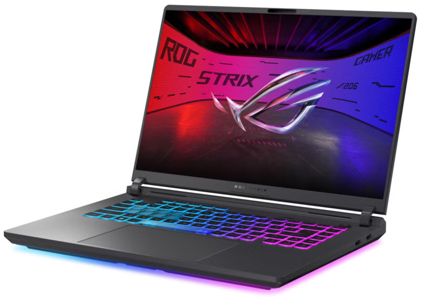 Asus 16″ ROG Strix G16 Gaming Laptop Windows 11 Core i9 RTX 5060 16GB/1TB SSD