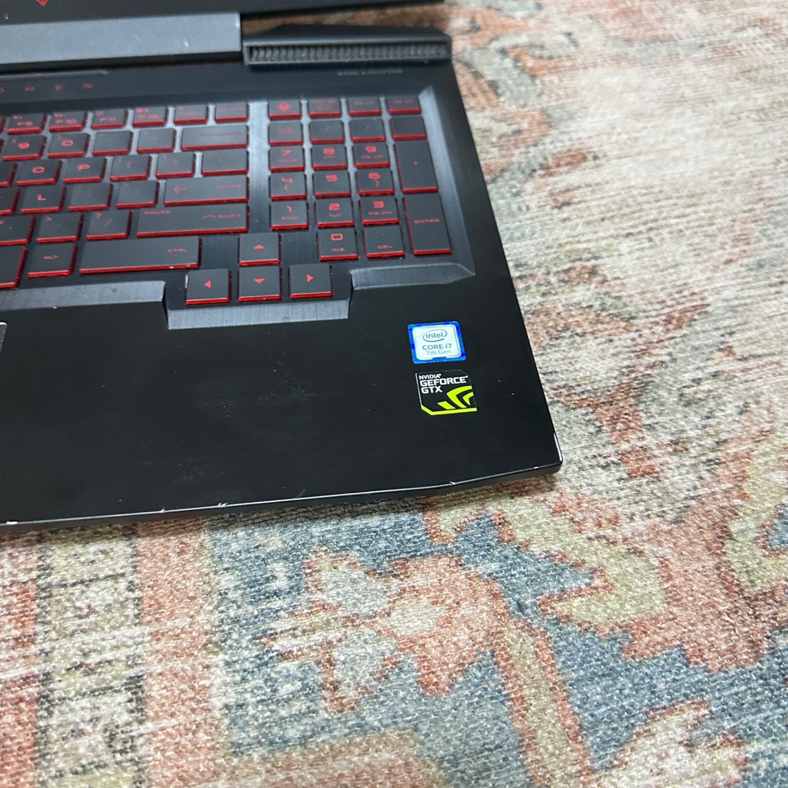 HP Omen 15-ce015dx Lab Top – No Hard Drive / Ram / Charger