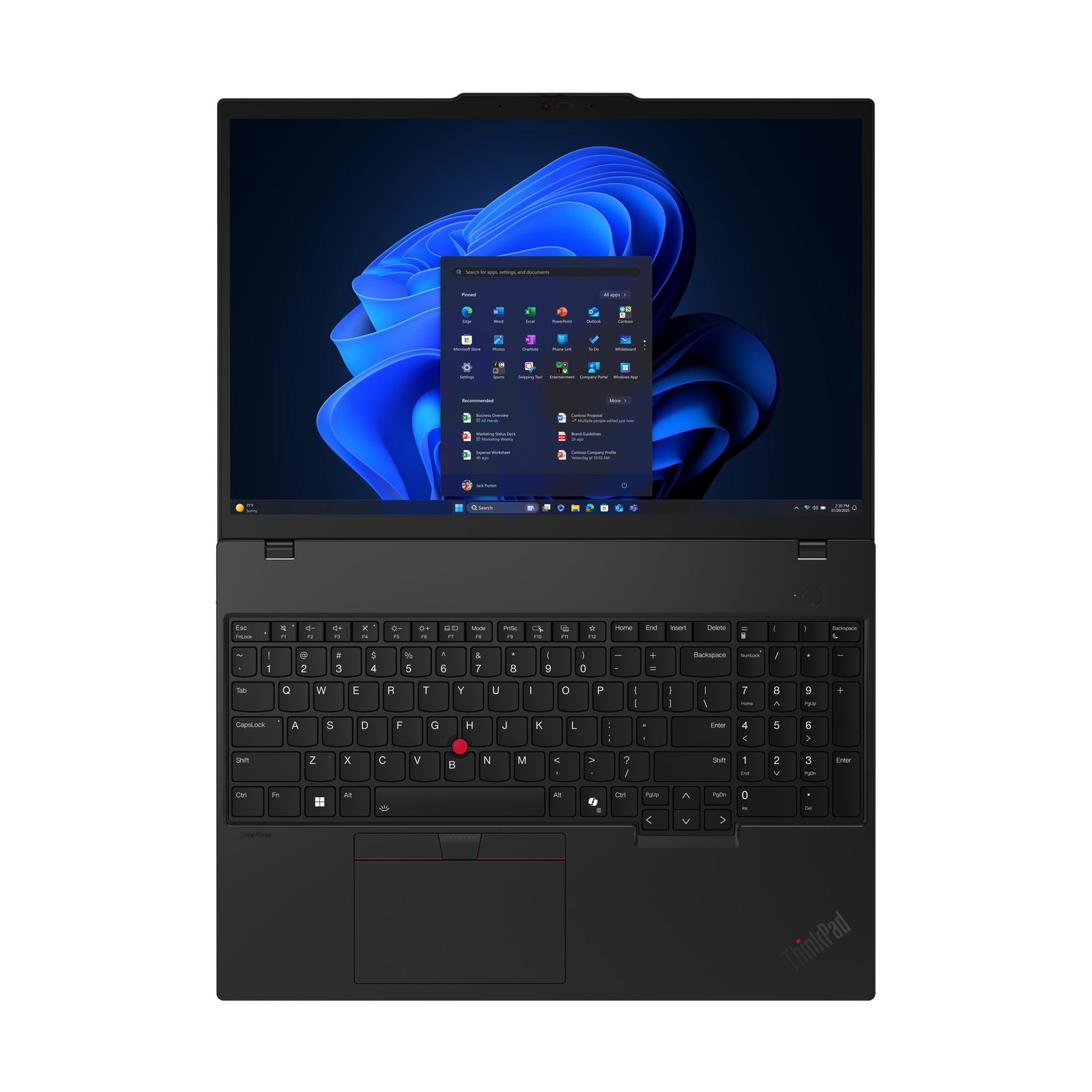 Lenovo ThinkPad T16 Gen 4 16″ NB Intel Ultra 7 16GB 512GB SSD W11P – 21QE001WUS