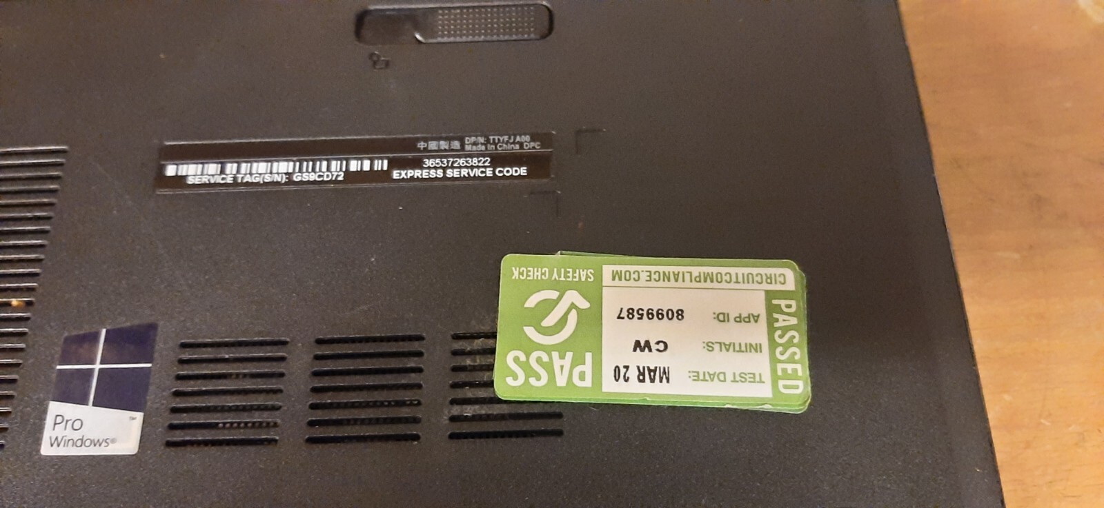 Dell No Model Intel i3 -4th Gen @ 1.7GHZ 4GB RAM 500GB HDD Win 10 (688)