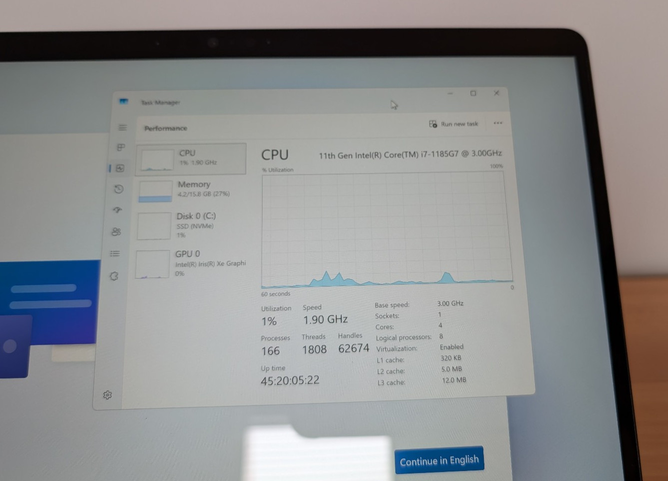 Microsoft Surface Pro 8 I7-1185G7 3.0GHz, 16GB RAM, 512GB SSD, Charger, Keyboard