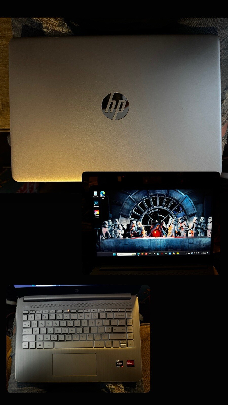 HP 14” Laptop – AMD Ryzen 5 – 8 GB RAM – Windows 11 – Full HD Display