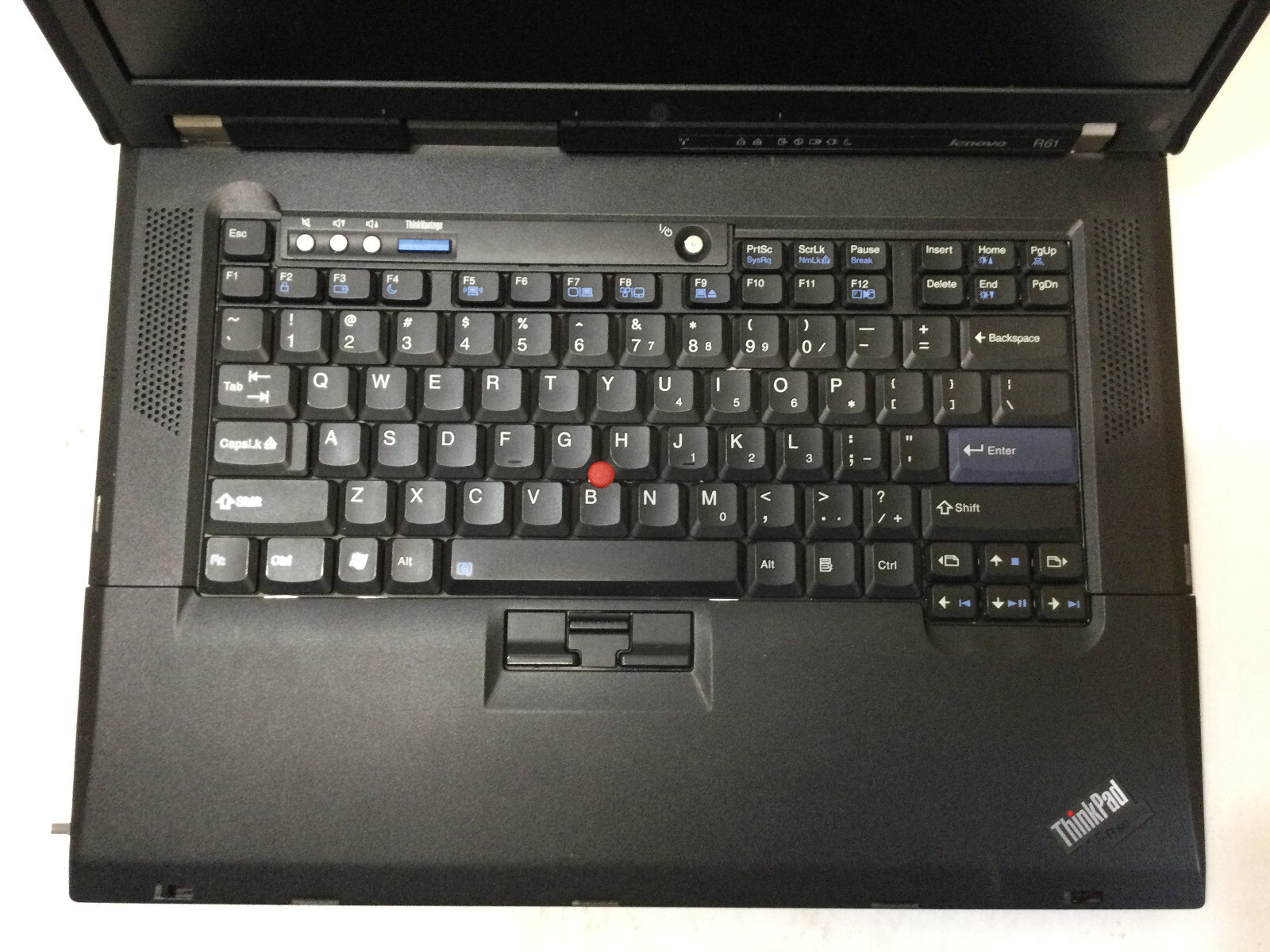 LENOVO THINKPAD R61 – FOR PARTS – NO RAM – INTEL CORE DUO – READ DESCRIPTION -BB