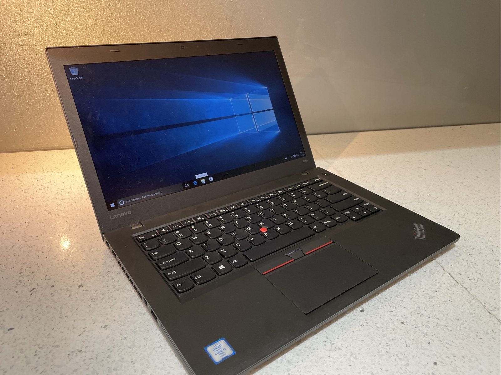 LENOVO THINKPAD T460S, 14”inch i5-6300U, 8GB, 180GB SSD, WIN10 PRO