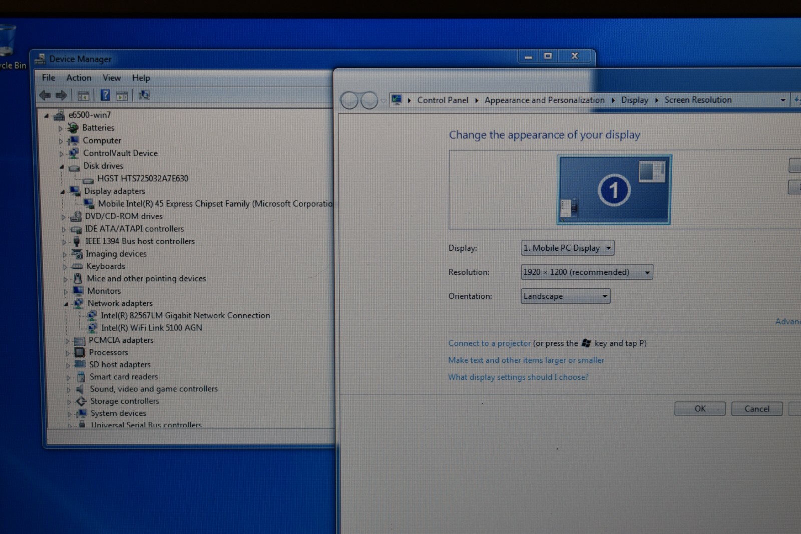 Dell Latitude E6500 P8700 2.53GHz 320GB HDD 1920×1200 WUXGA Windows 7 Pro 64-bit