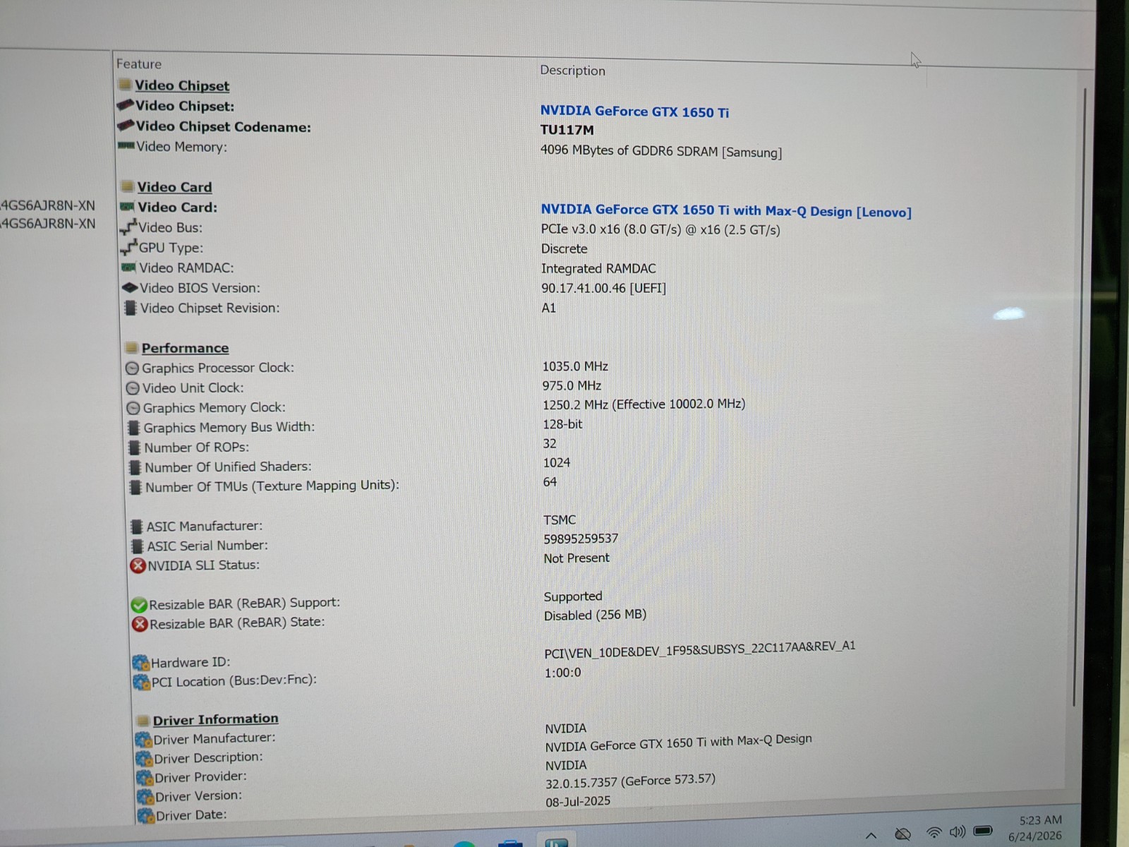 Lenovo ThinkPad X1 Extreme Gen 3 i9 64GB RAM 1TB SSD 4K OLED Touch GTX 1650Ti