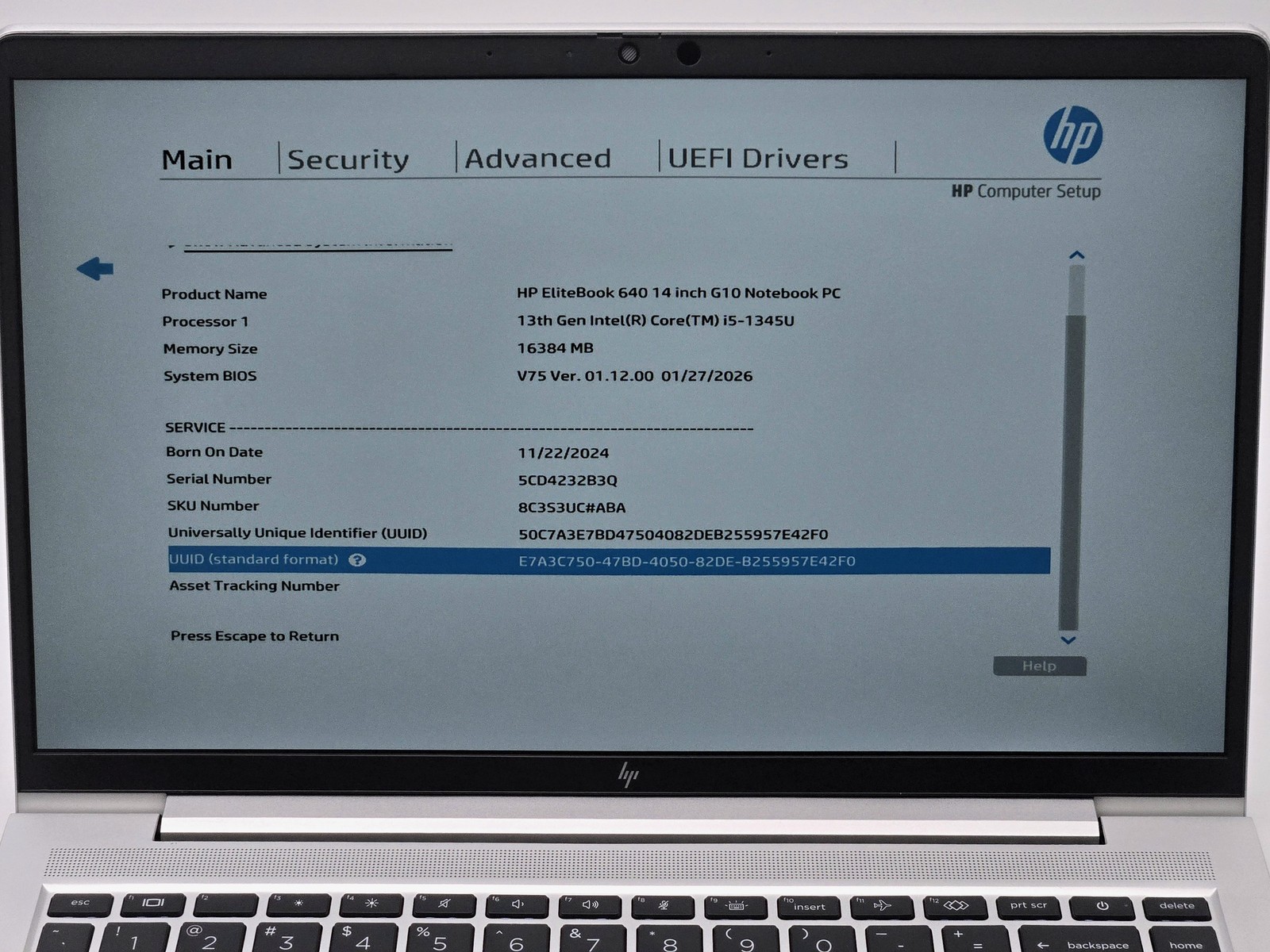 HP EliteBook 640 G10 14″ FHD I5-1345U 512GB 16GB W11P Backlit FP Reader Warranty