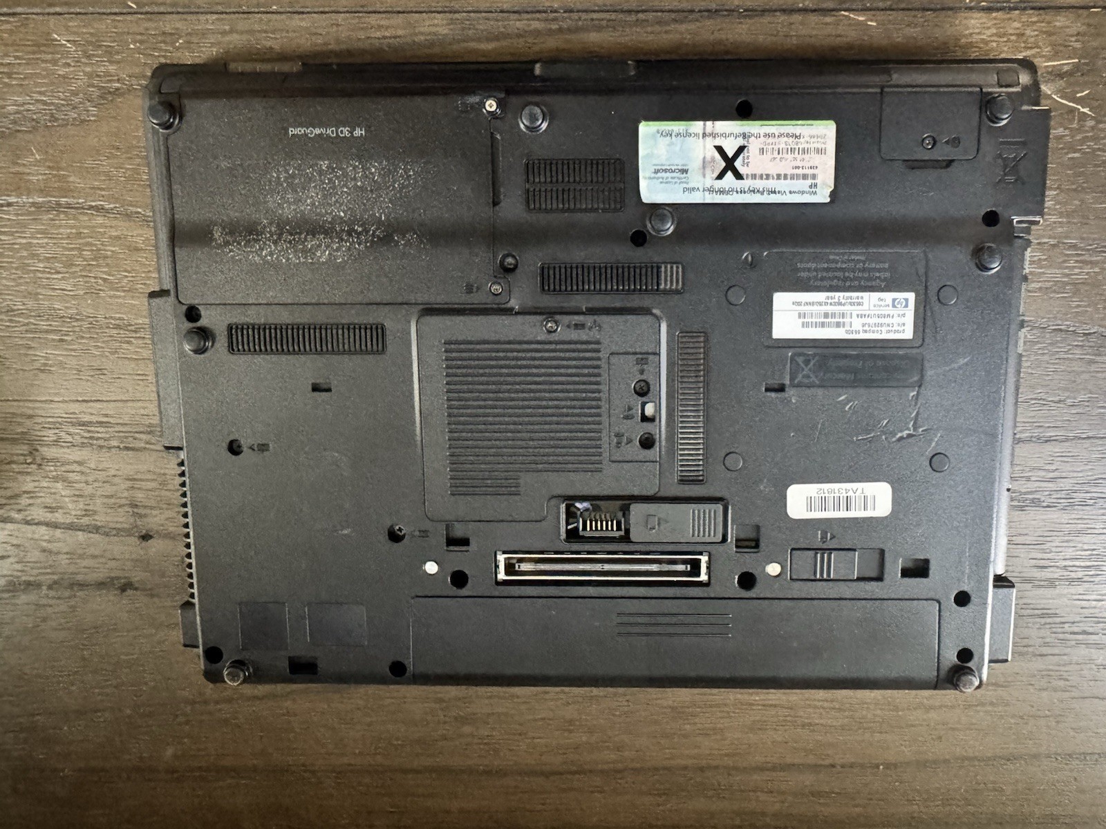 HP COMPAQ 6530B INTEL 2 DUO P8600 4GB RAM 120GB HDD Win 10 (unlicensed) Tested W