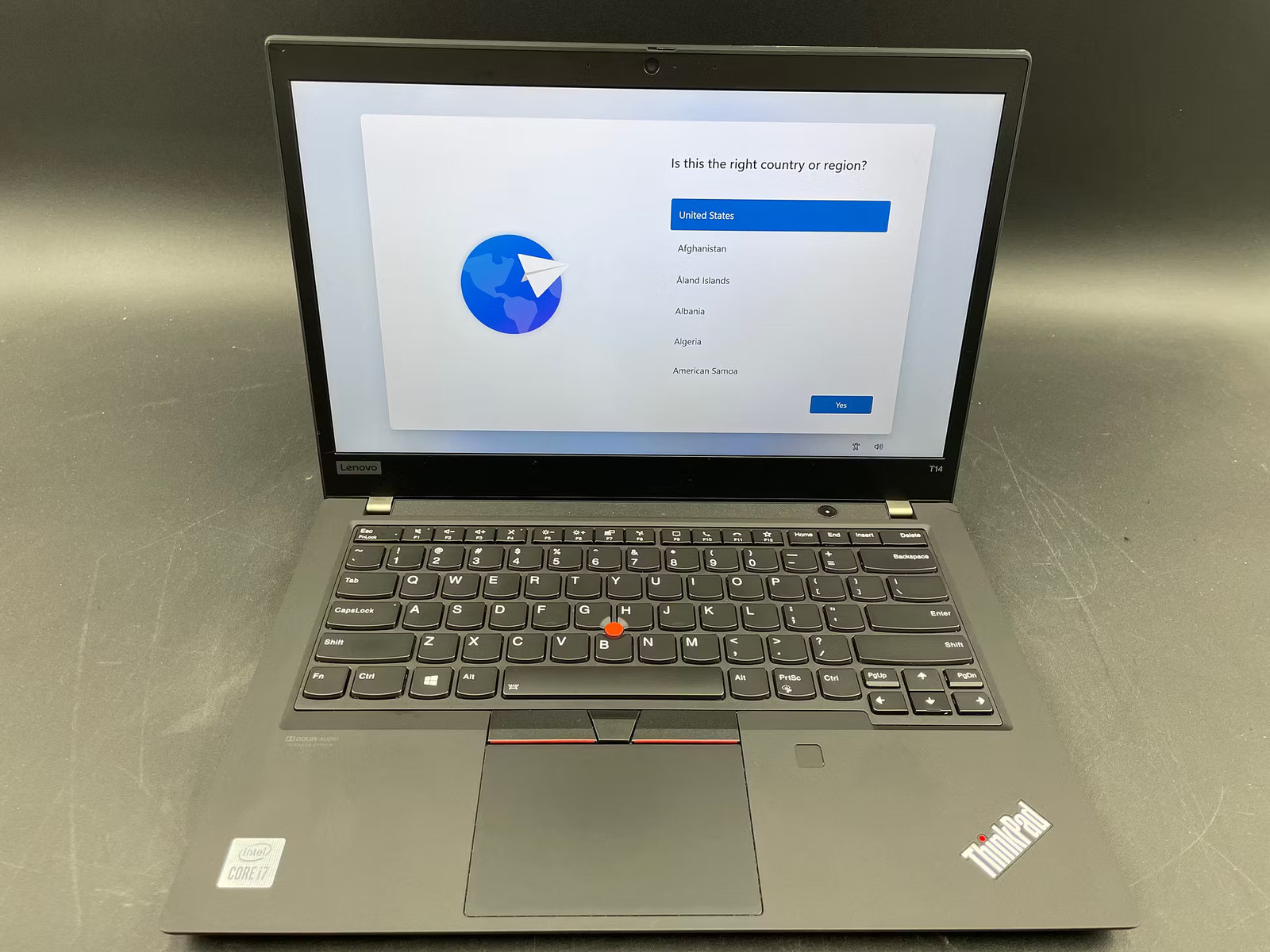 LENOVO ThinkPad T14 Gen 1 Used (i7-10510U CPU @ 1.80GHz-16GB-512GB NVMe)