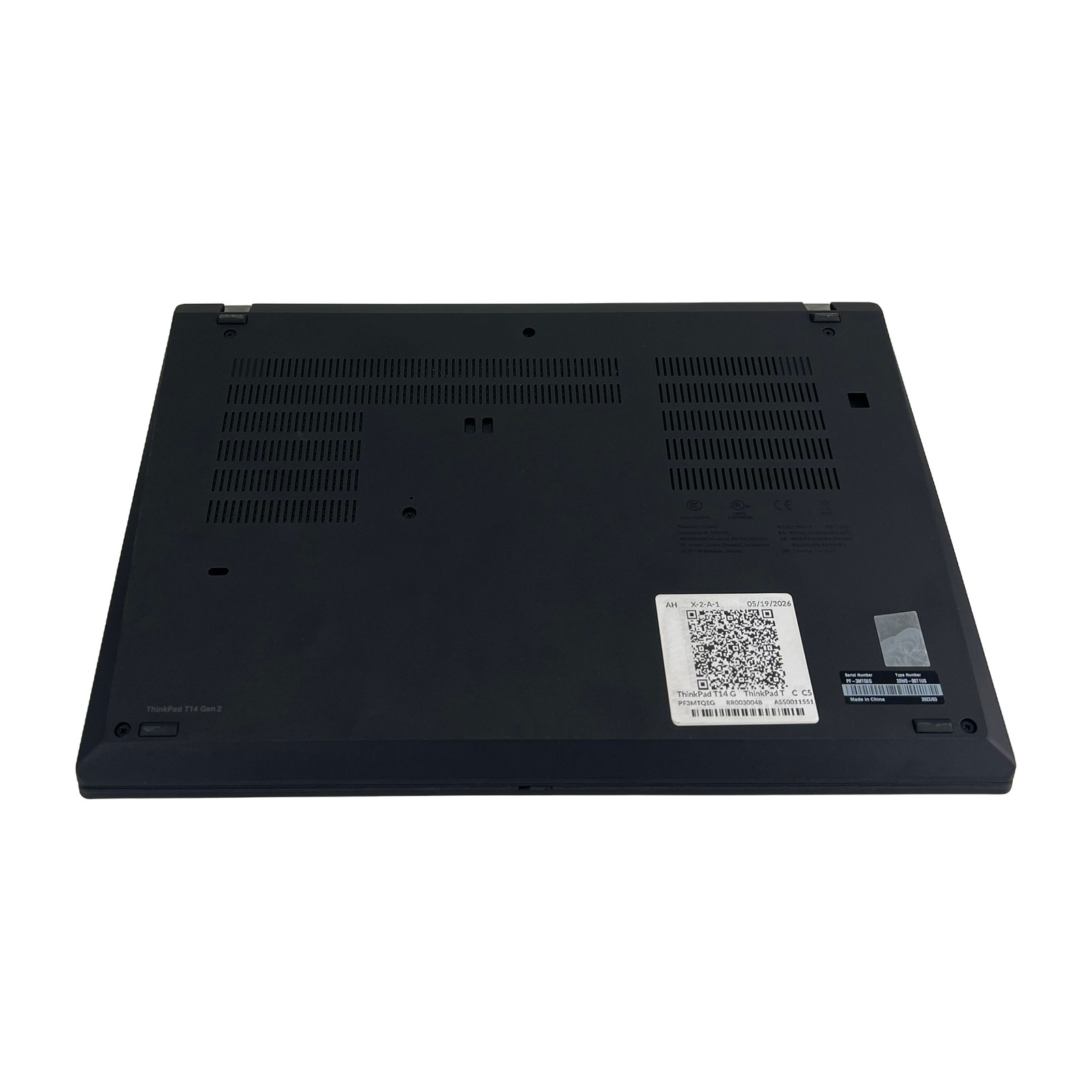 Lenovo ThinkPad T14 Gen 2i 14″ Laptop i5 11th 256GB SSD 8GB RAM Win 11 Pro (AH)