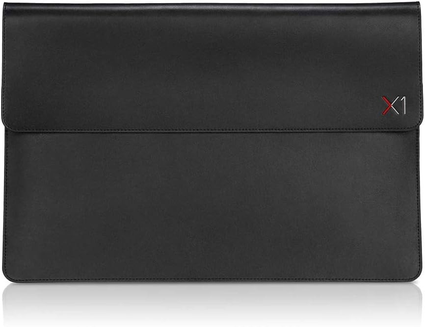 Black Leather Notebook Case for 14″ ThinkPad X1 Carbon/Yoga 4X40U97972