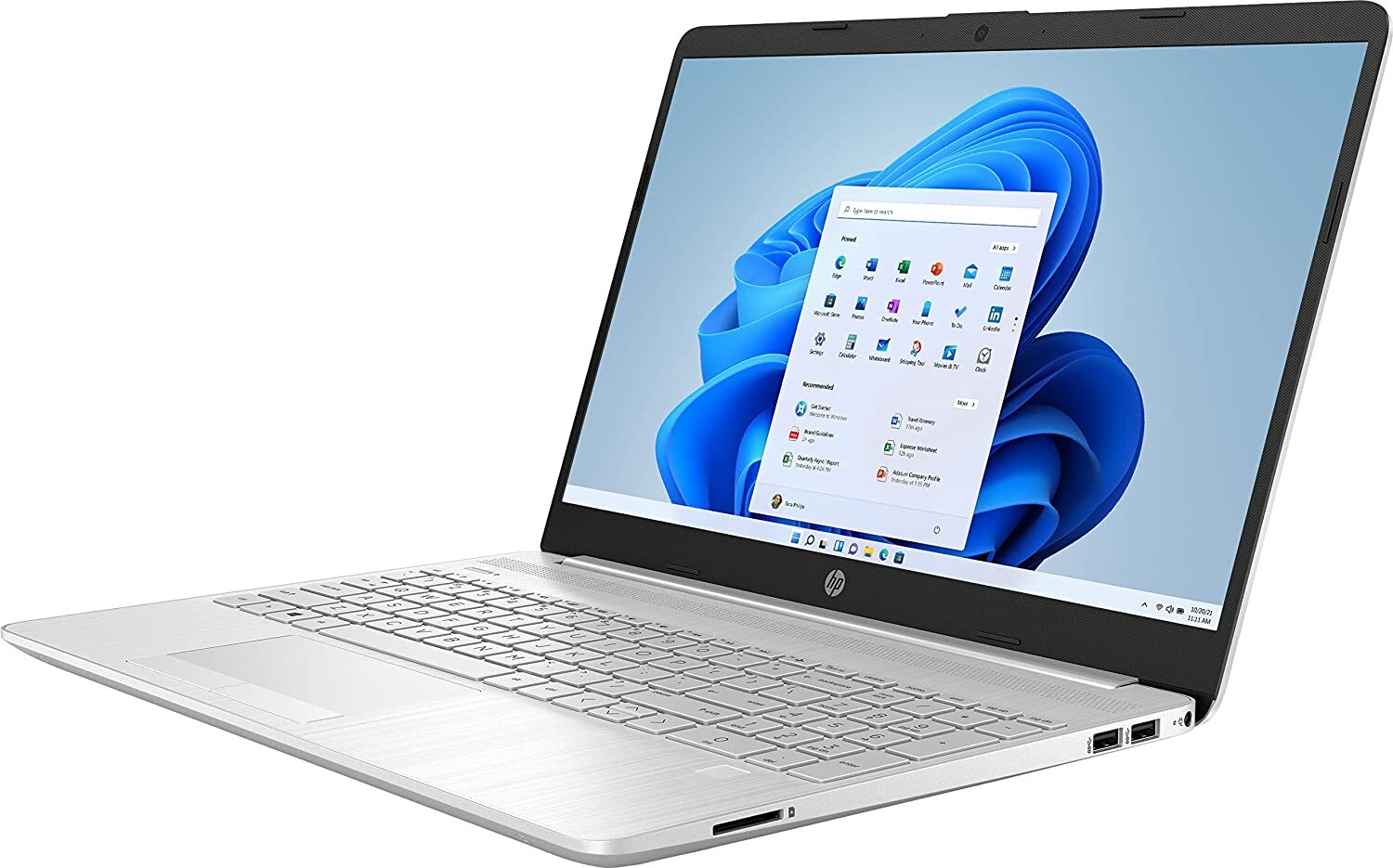 New HP 15.6 inch (1TB, Intel Core i3 11th Gen., 4.10GHz, 16GB) Laptop – Silver