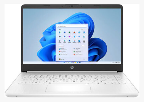 HP – 14″ Laptop – Intel Celeron – 4GB Memory – 64GB eMMC – Snowflake White