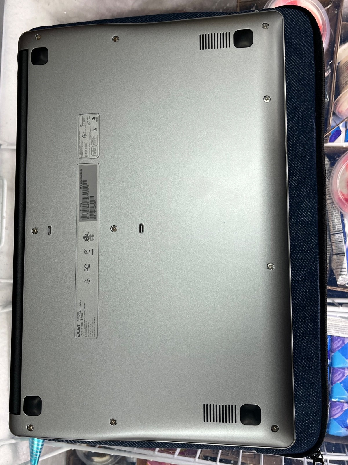 Acer 15.6″ Chromebook 315-4H Laptop Intel Processor N4500 4GB RAM 64GB Silver