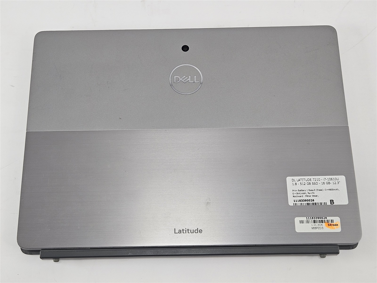 Dell Latitude 7210 Intel Core i7-10610U 16GB 512GB SSD 12.3″ Detachable