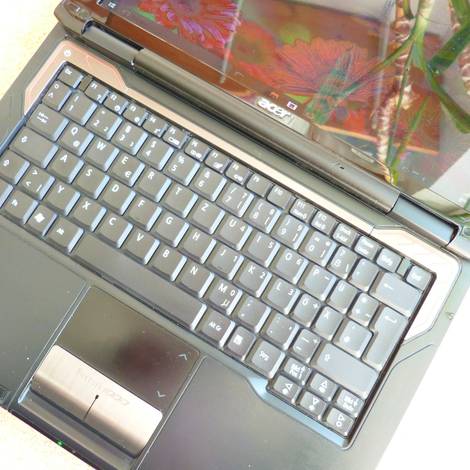 Acer Ferrari 1000 RARE HTF l NetBook 12 inch l NO Hard Drive No Windows