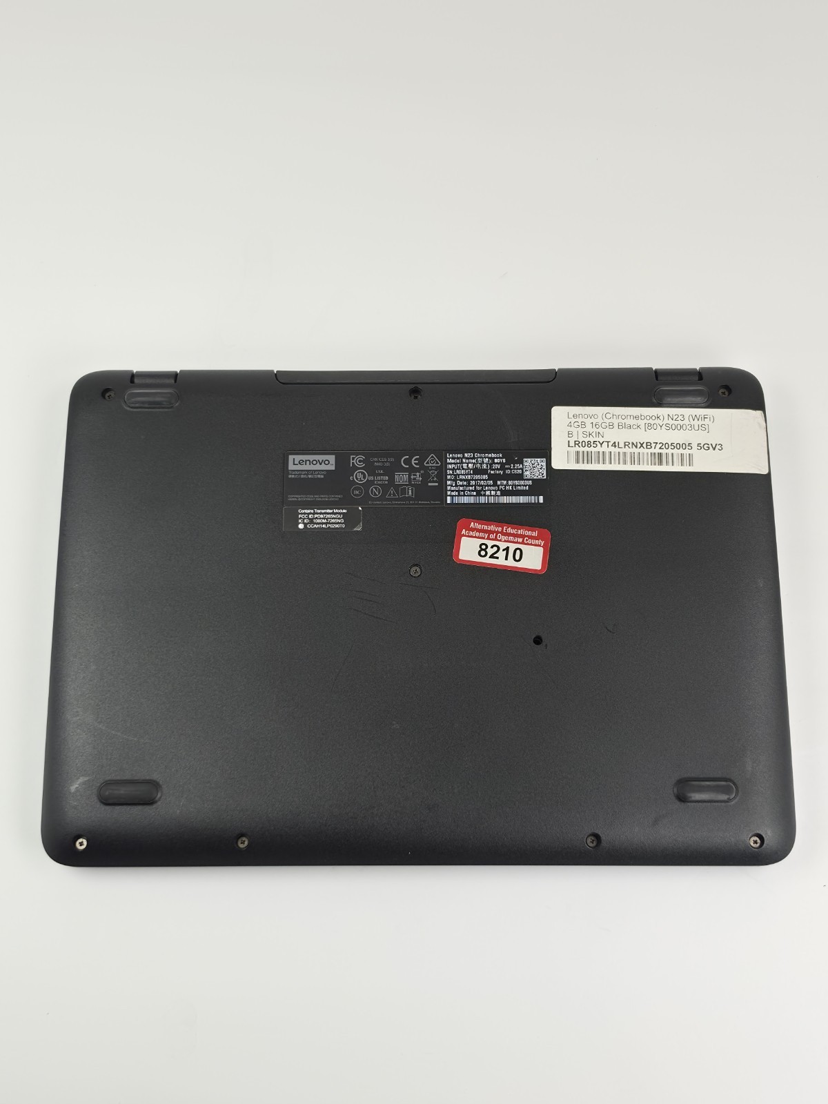 Lenovo N23 Chromebook Black Parts Only – No Power ADAPTER