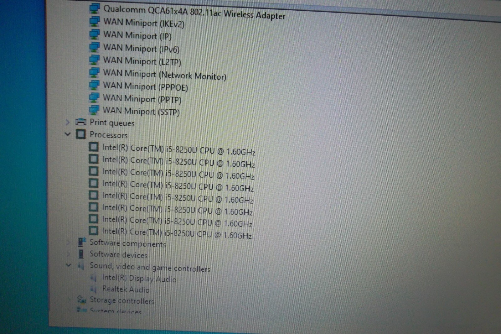 Dell Latitude 5490 14″ Intel i5-8250U 1.60GHz 8GB Wi-Fi WebCAM Bluetooth 500GB