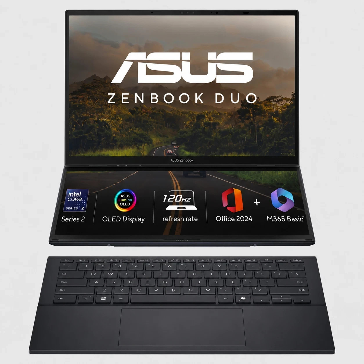 ASUS Zenbook DUO 14″ Dual 3K OLED Touch Intel Core Ultra 9 Series 2 32GB 2TB