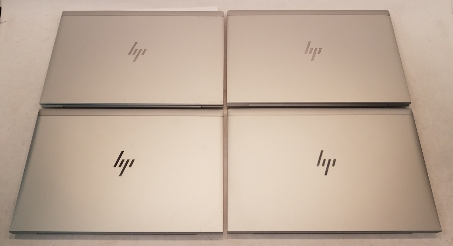 HP EliteBook 840 G7, 14-inch, i7 10th Gen CPU, 16GB RAM, 512GB NVMe, Lot of 4