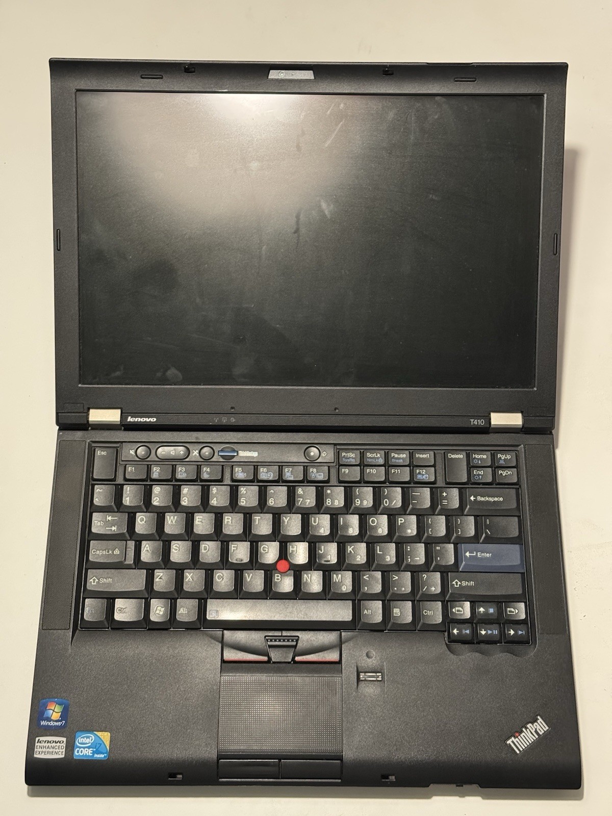 Lenovo ThinkPad T410 i5 CPU 8GB RAM DVD – No OS No Drive