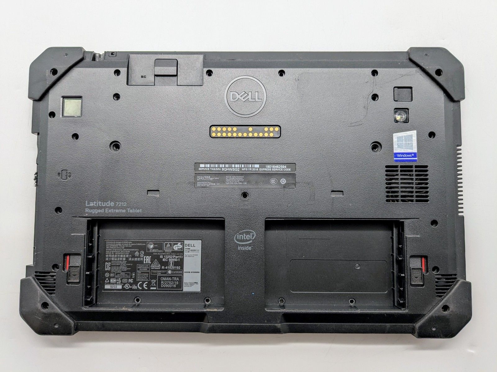 Dell Latitude 7212 Tablet 2-in-1 I5-7300U 2.60GHz 16GB Motherboard *READ*