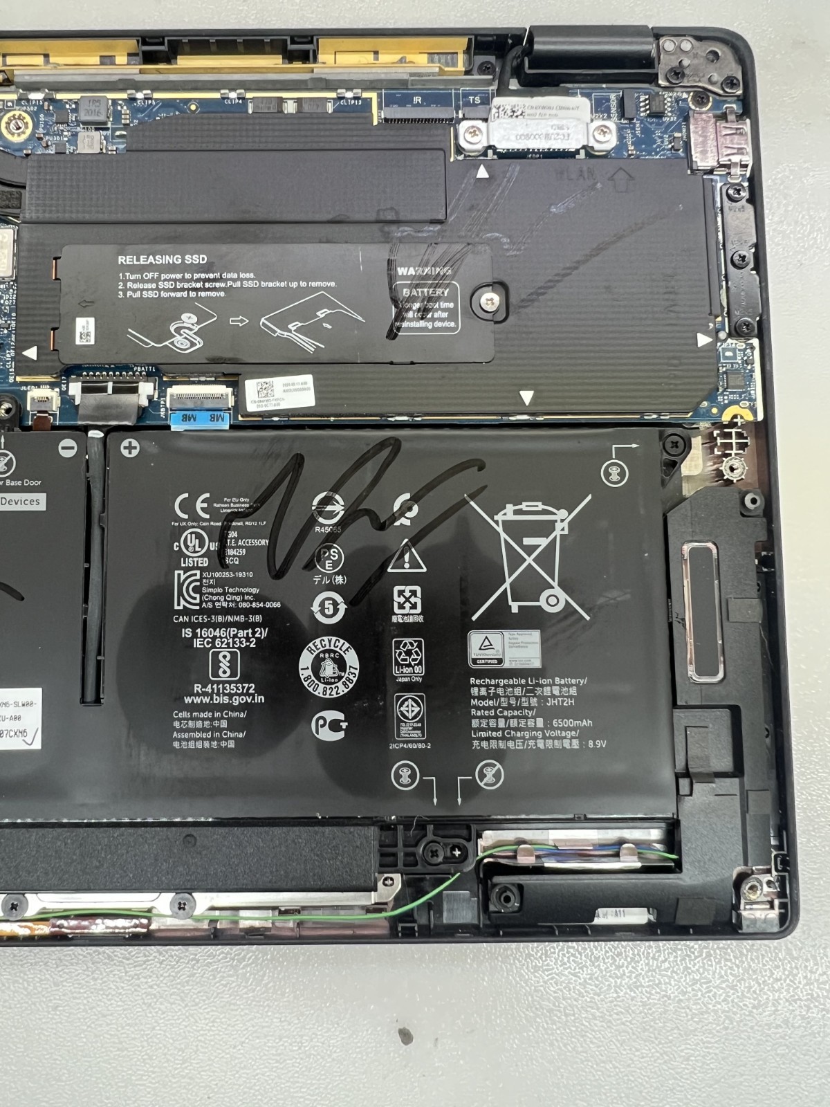 DELL LATITUDE 7410 i5-10310U @ 1.70GHz 16GB RAM NO OS/SSD FOR PARTS/REPAIR