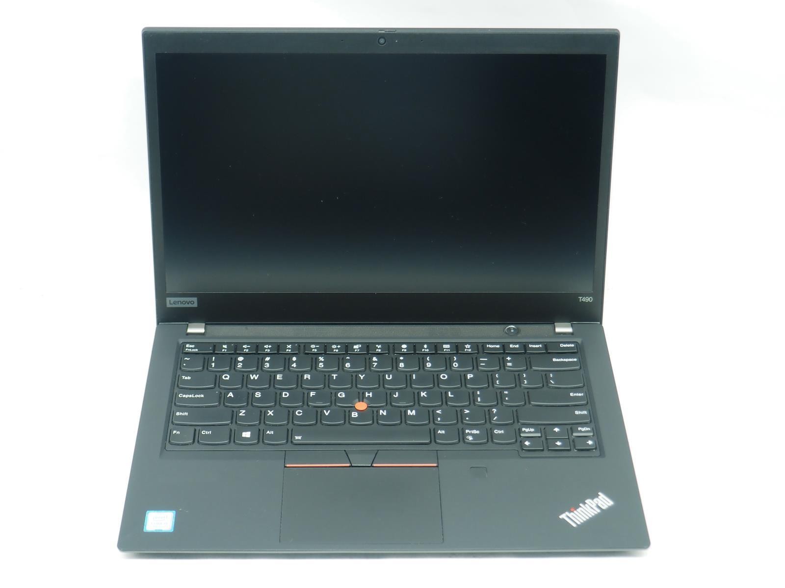 LENOVO THINKPAD T490 Intel Core i5-8265u 1.60GHz 8GB RAM 256GB NVMe Grade B