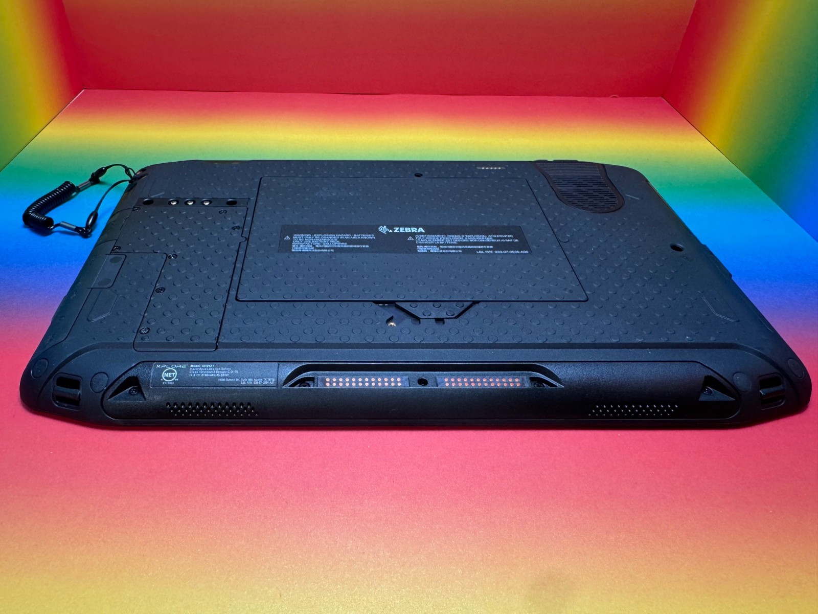 Zebra Xplore iX125R1 Rugged Tablet i5-6200U 8GB 256GB Win 11Pro 12.5″ Stylus LTE