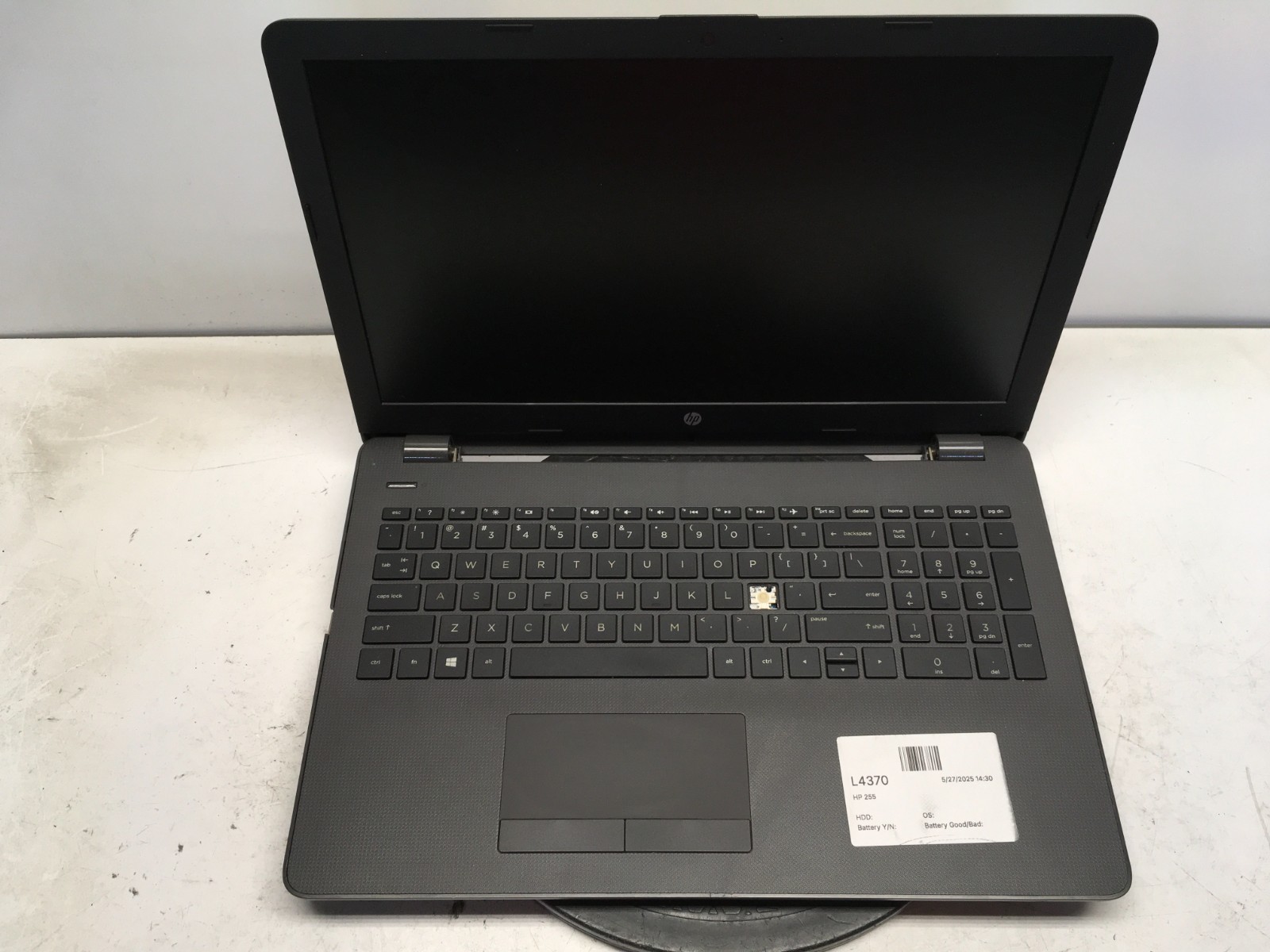 HP 255 G6 AMD A6-9220 2500MHz No RAM/HDD/Battery