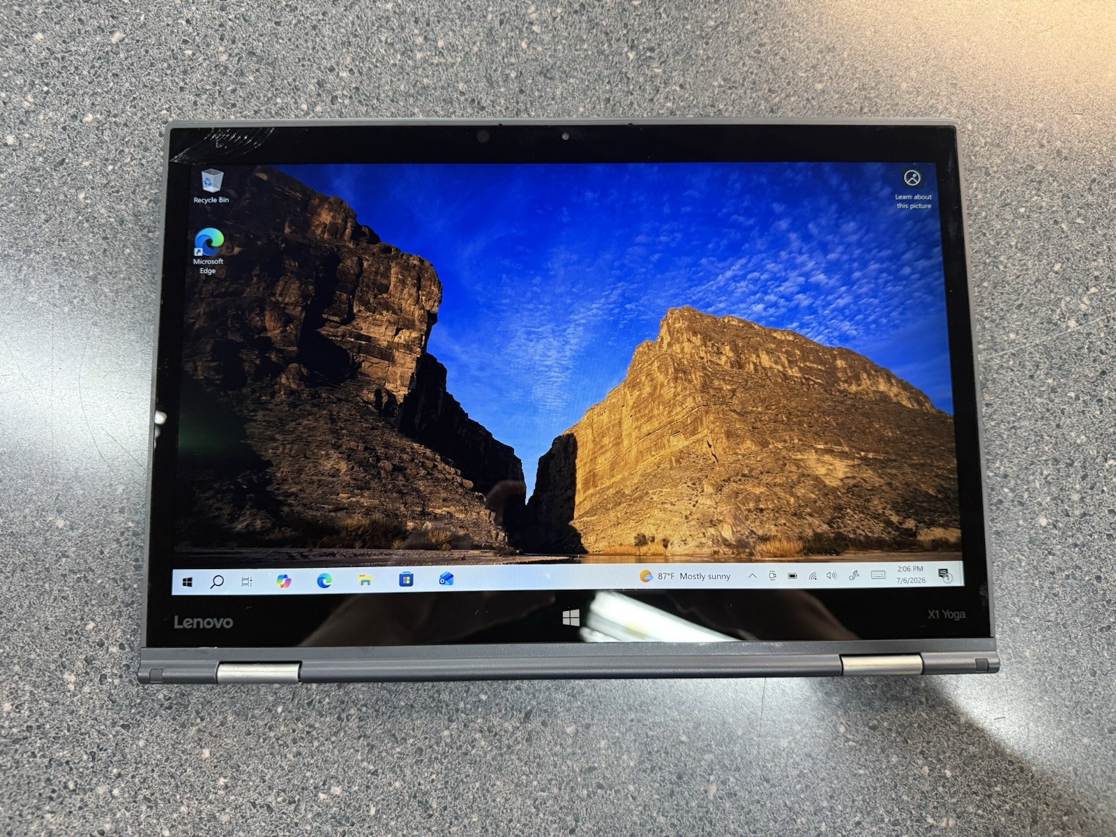 Lenovo ThinkPad X1 Yoga 1st Gen 14″ 2-in-1 Touch i7-6600U 16GB 512GB SSD Win 11