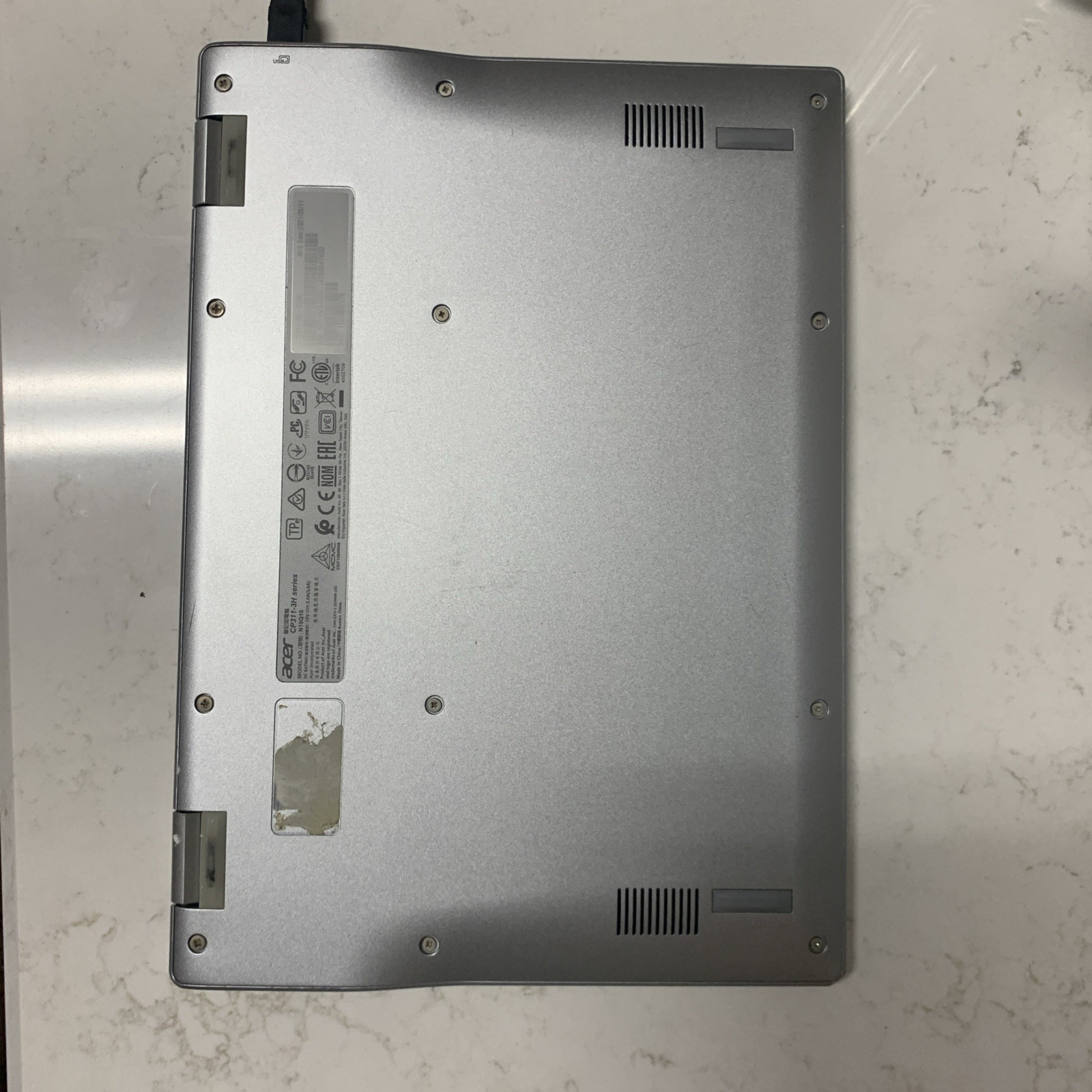 Acer Chromebook Spin 311 CP311-3H-K5WQ – TOUCHSCREEN INTACT NoPWRCord – WORKS